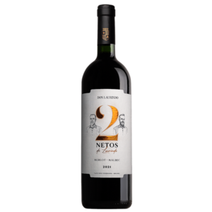 Vinho 2 Netos de Laurindo Merlot Malbec 750ml